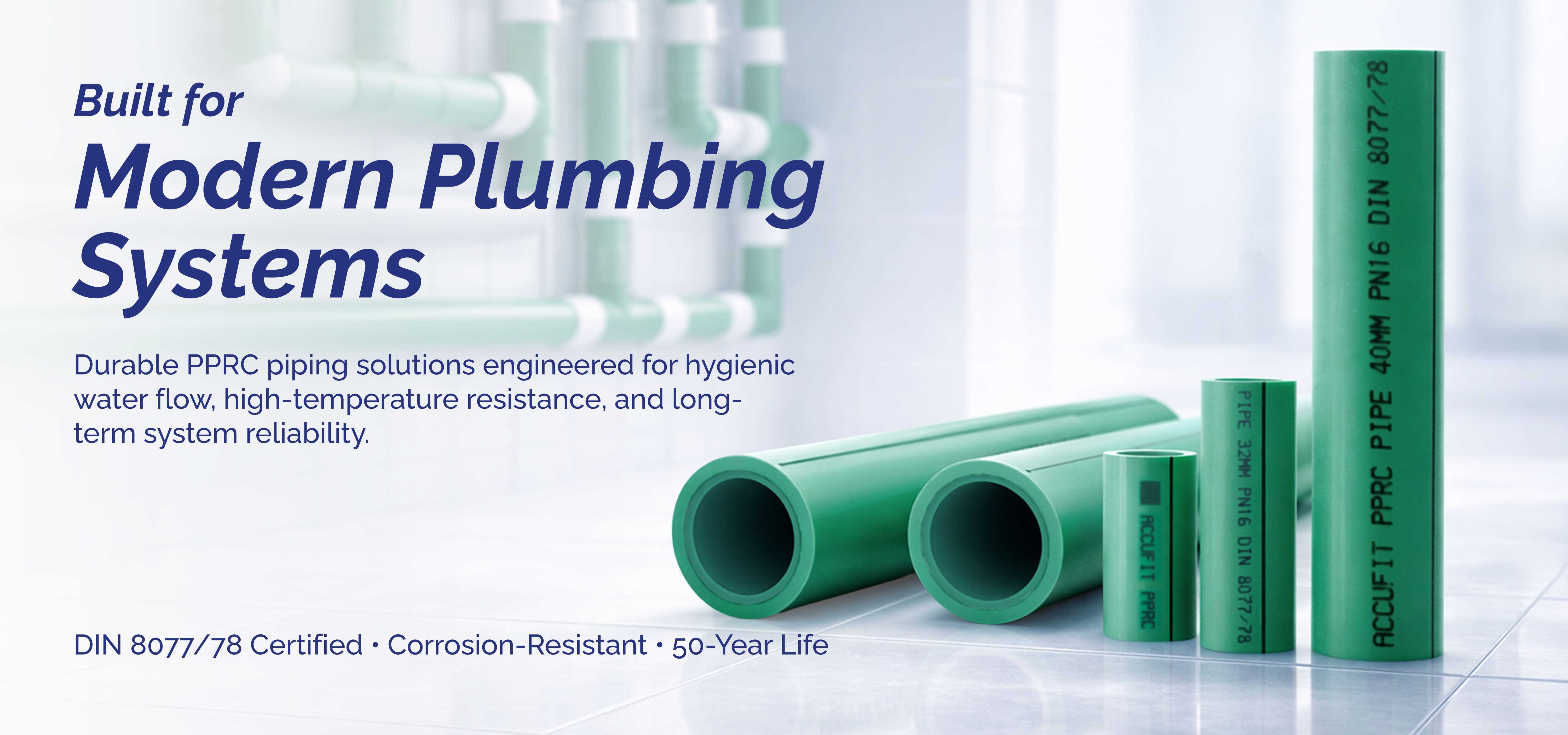 PPRC PIPES AND FITTINGS